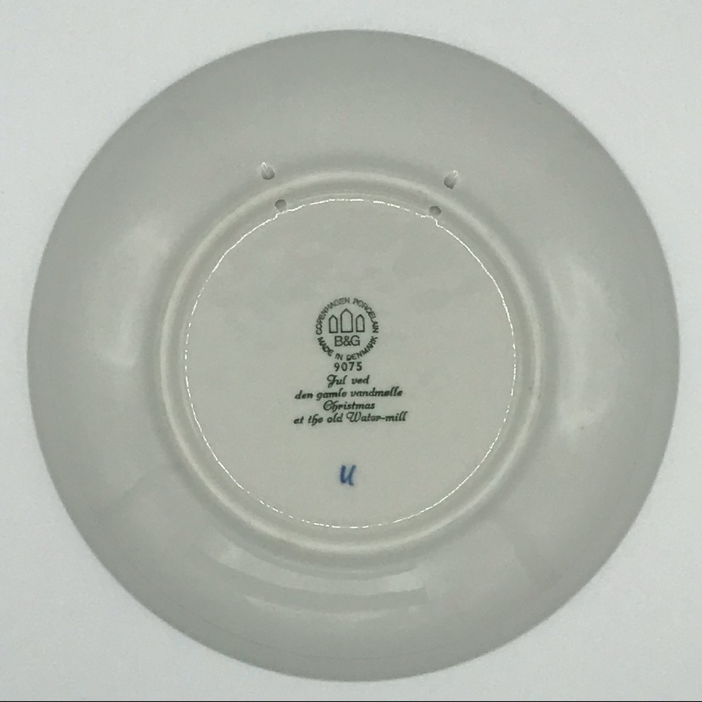 🎄🎁 Royal Copenhagen’s Bing & Grondahl Christmas Collector’s Plate - 1975 - Picture 4 of 5